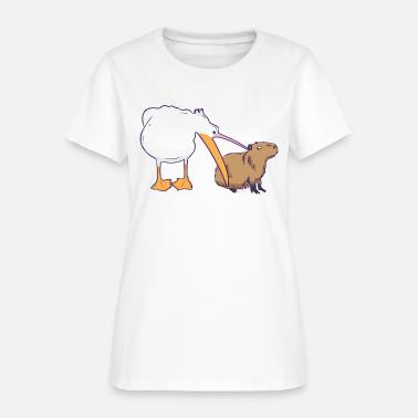 Eat Capybara Funny Cute Kawaii 
